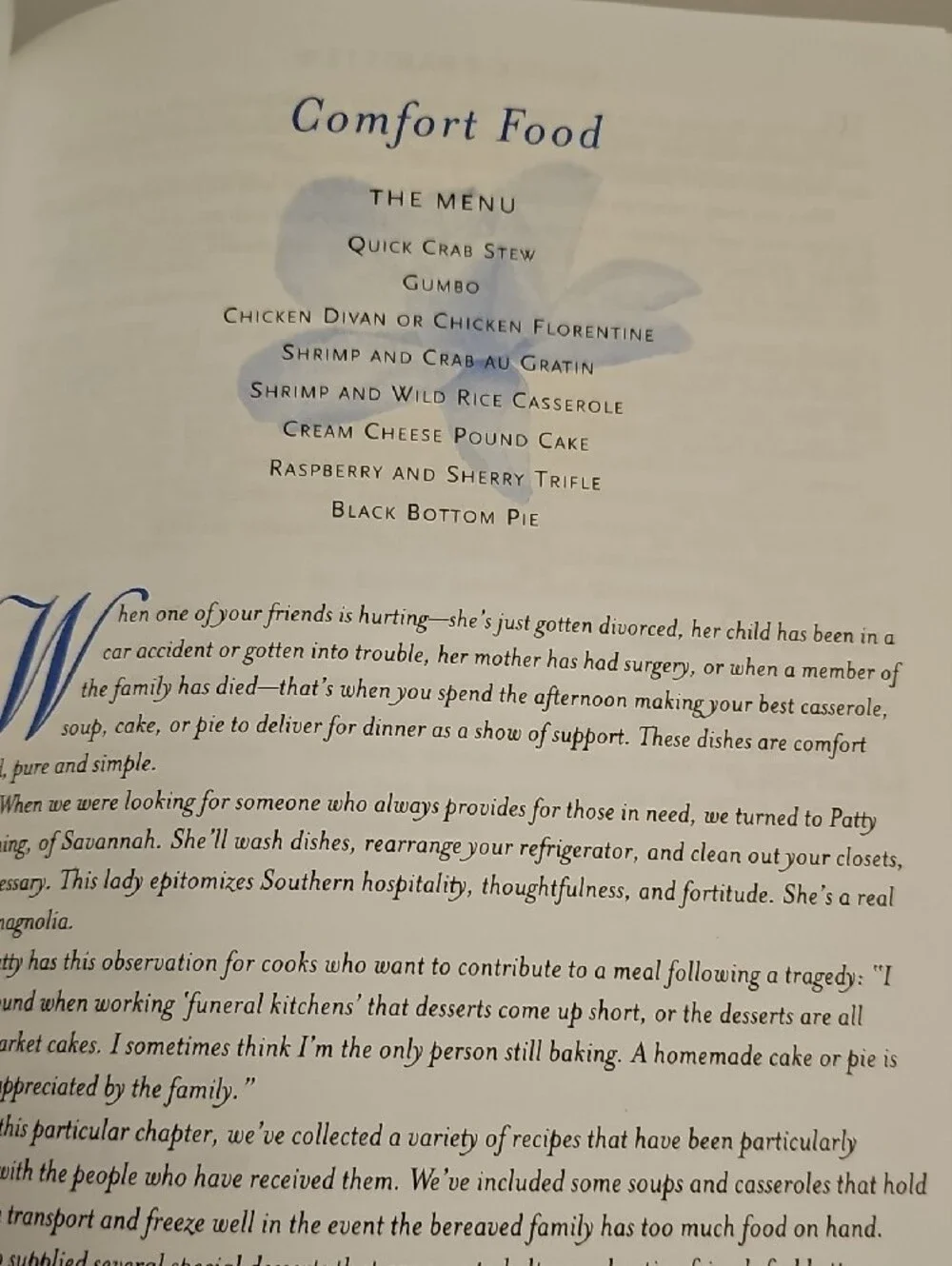 Paula Deen & Friends Cookbook - Blue Cover